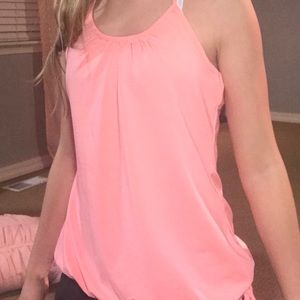 Orange athletic tank top!